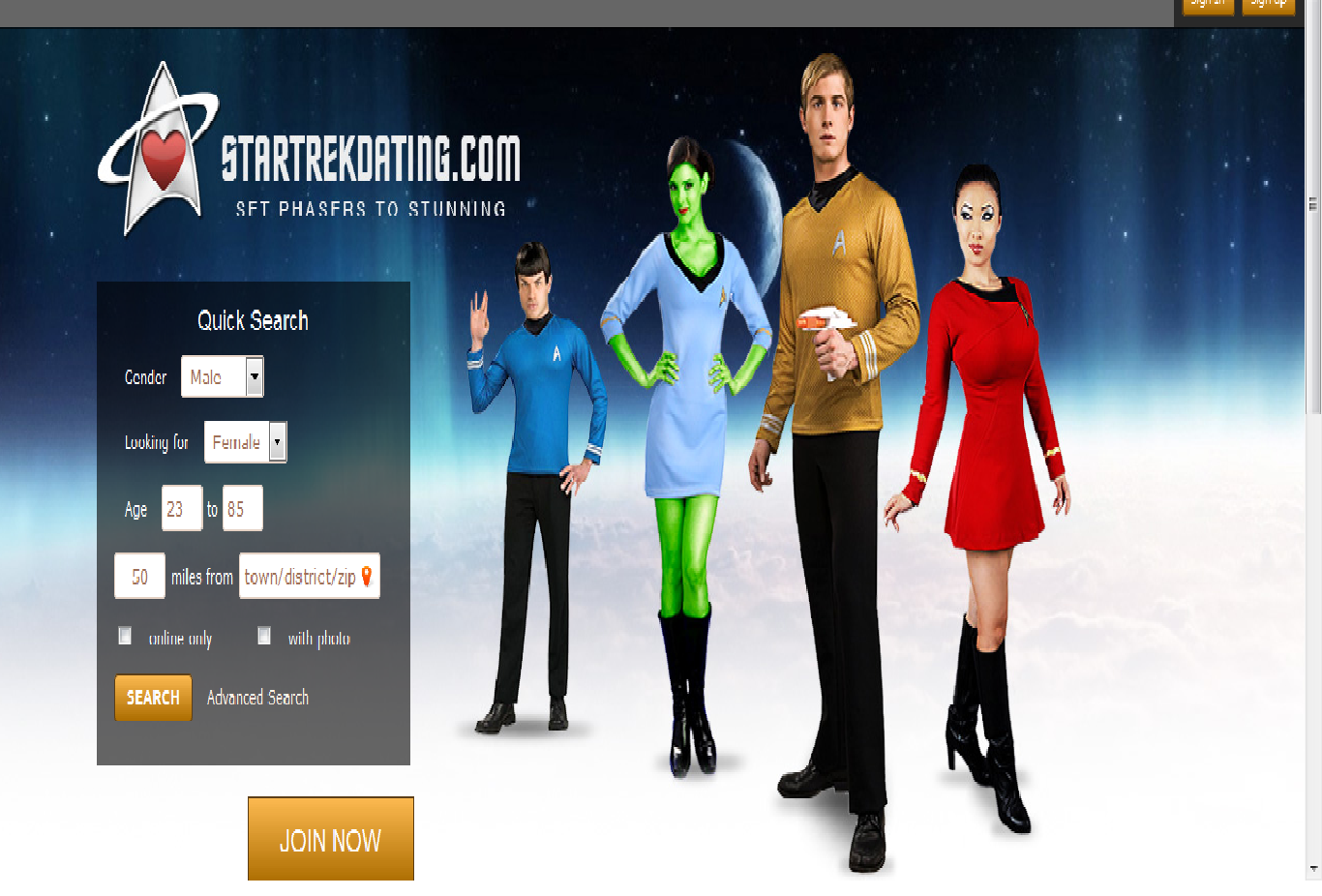Star trek speed dating