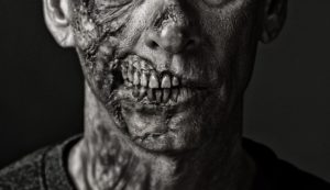 The Walking Dead life size bust