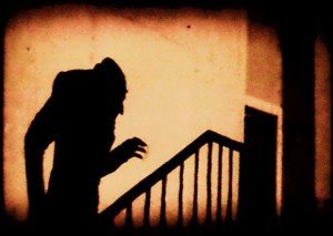 screenshot from the film Nosferatu