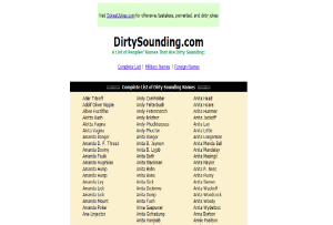 DirtySounding.com