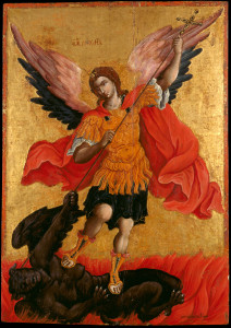 Archangel Michael vs Satan