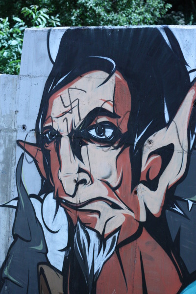 devil graffiti 