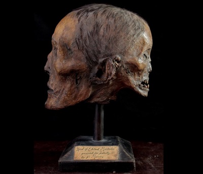 two-faced skull