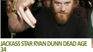 Ryan Dunn Dead age 34