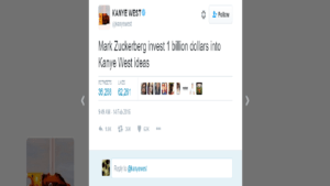 Kanye West crazy tweet