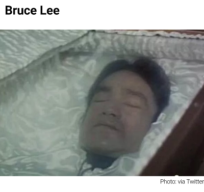 Bruce Lee dead
