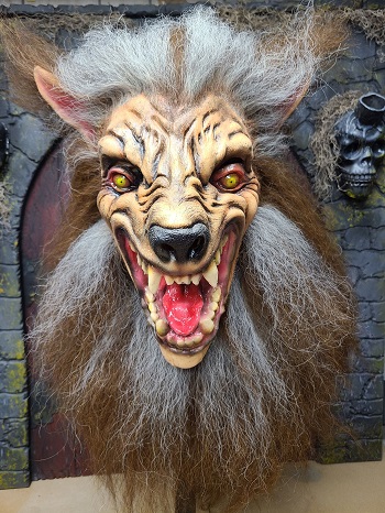 full head werewolf mask